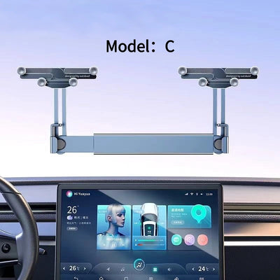 Dual-Phone Aluminum Alloy Car Holder
