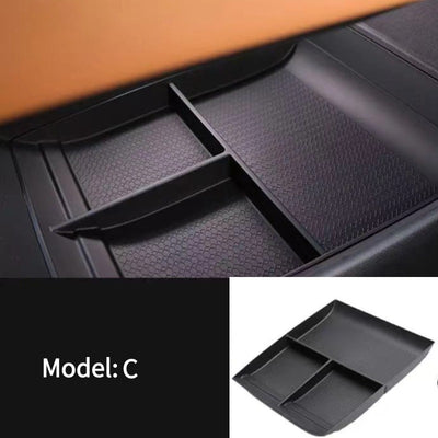 Car Armrest Storage Box & Charging Silicone Pad Suitable for GAC MOTOR GS8 (Trumpchi)