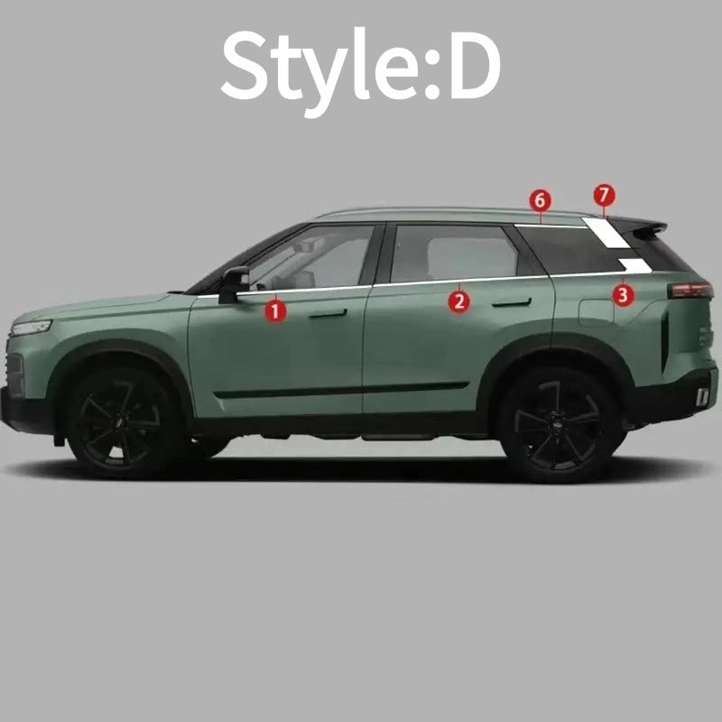 order NEW design♡ J7♡ JAECOO J7 Window Trim Strip | SUPER CHERY