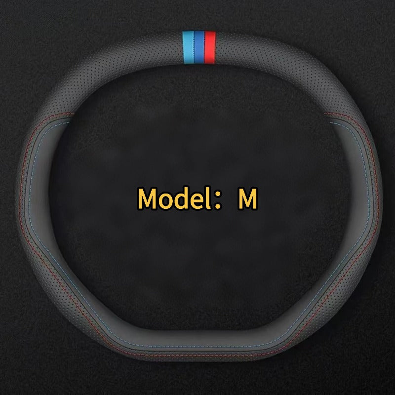 Funda de volante de gamuza para Chery