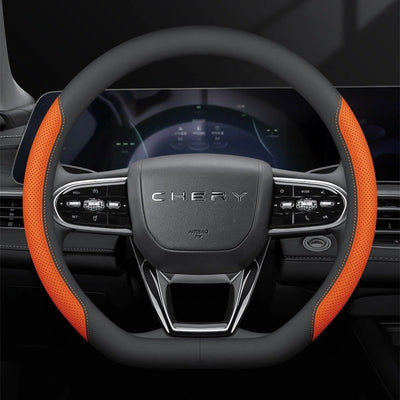 Ultra Thin Leather Steering Wheel Cover for Chery Jaecoo J7 & 7 PHEV