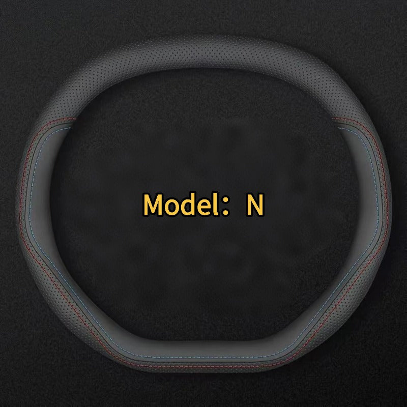 Funda de volante de gamuza para Chery