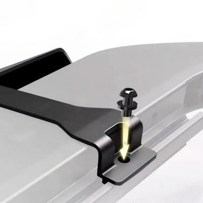 Car roof spoiler