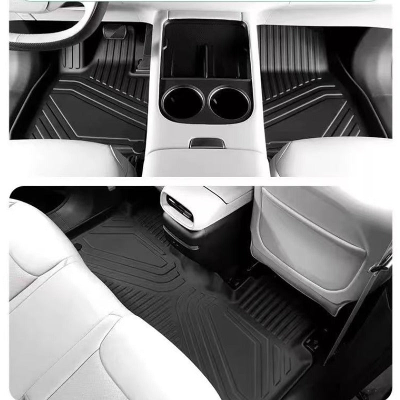Right Rudder/Left Rudder All Weather Floor Mats Interior Liners for Chery Tigoo 4 Pro