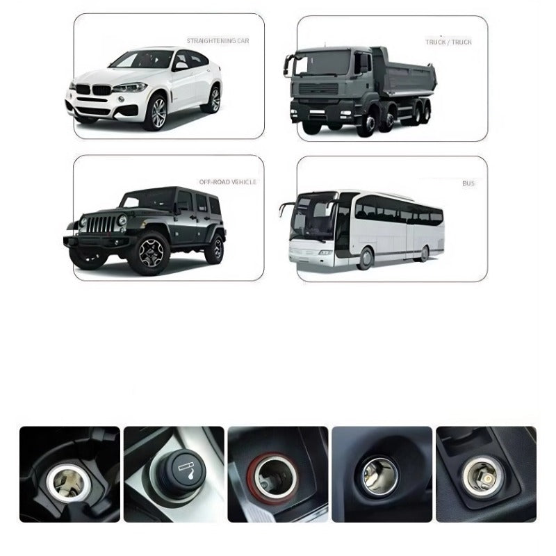 High-Power Retractable Car Charger