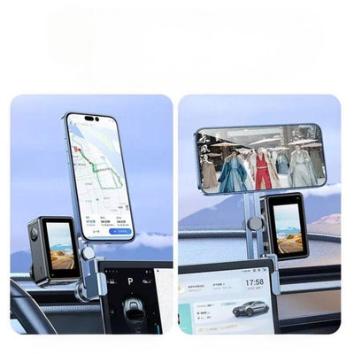 Dual-Phone Aluminum Alloy Car Holder