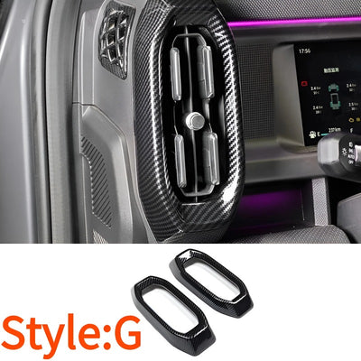 For Chery Jetour T2 ABS Grain Gear Shift Knob Decorator Cover