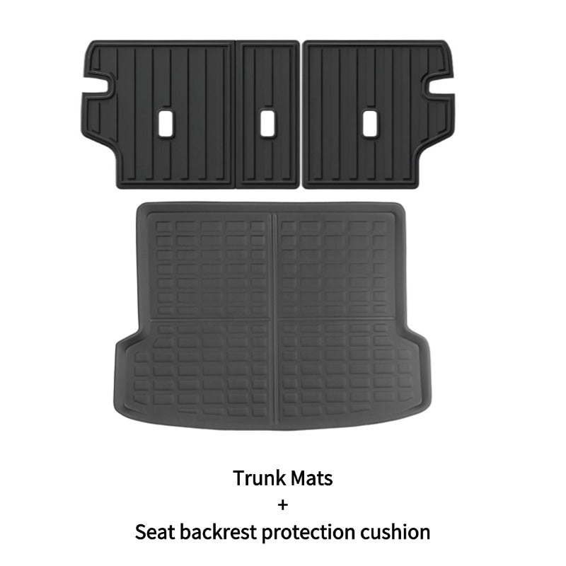 Right Rudder/Left Rudder All Weather Floor Mats Interior Liners for Chery JAECOO J7 & Chery JAECOO 7 PHEV