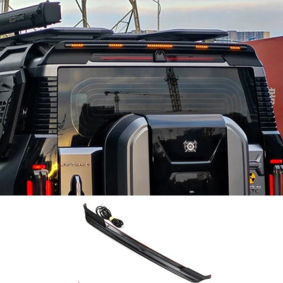 Chery Jetour T2 Car Tail Wing With Flowing Lights  Turn Signal Through