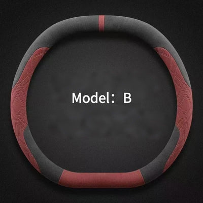 Funda de volante de gamuza para Chery