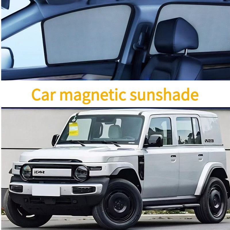 Car Full Magnetic Sunshade for Chery iCAR V23