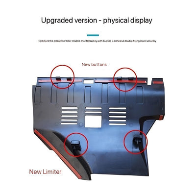 Vehicle front and passenger kick protection for Chery Jetour T2