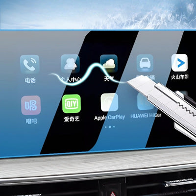 Car Navigation & Dashboard Tempered Glass Screen Protector for GAC MOTOR GS8 (Trumpchi)