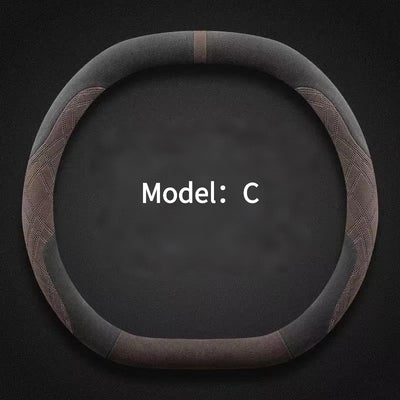 Funda de volante de gamuza para Chery