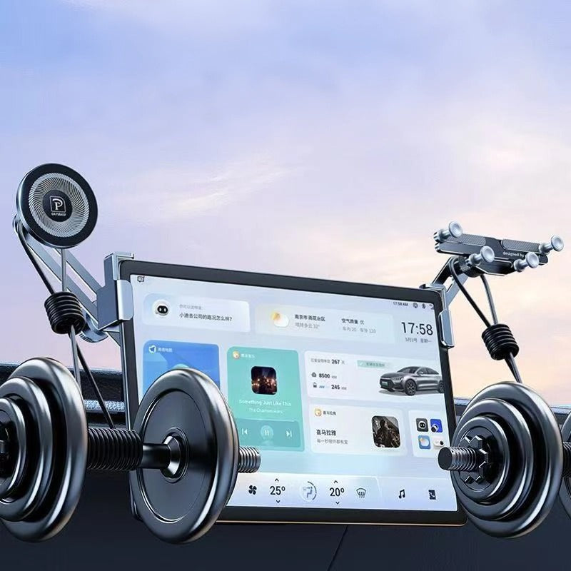 Dual-Phone Aluminum Alloy Car Holder