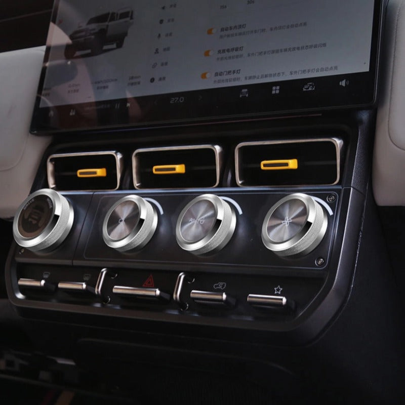 Air Conditioning Rotary Knob Protective Cover for Chery iCAR V23