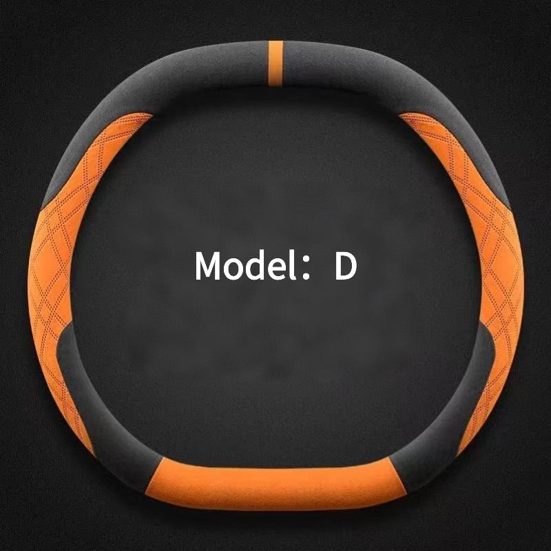 Funda de volante de gamuza para Chery