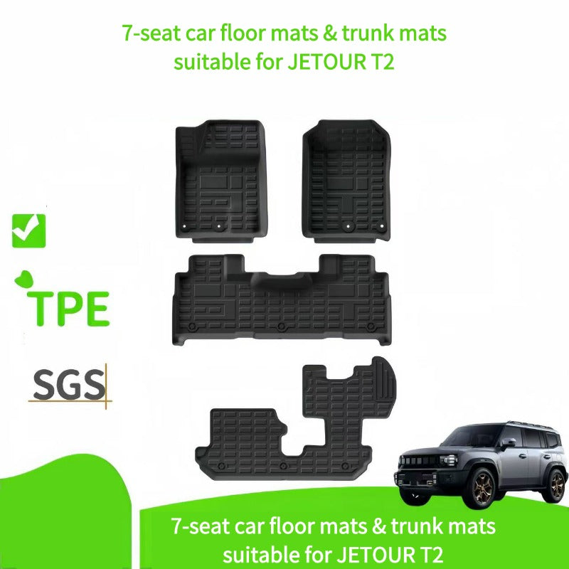 7-seat car floor mats & trunk mats suitable for Chery Jetour T2