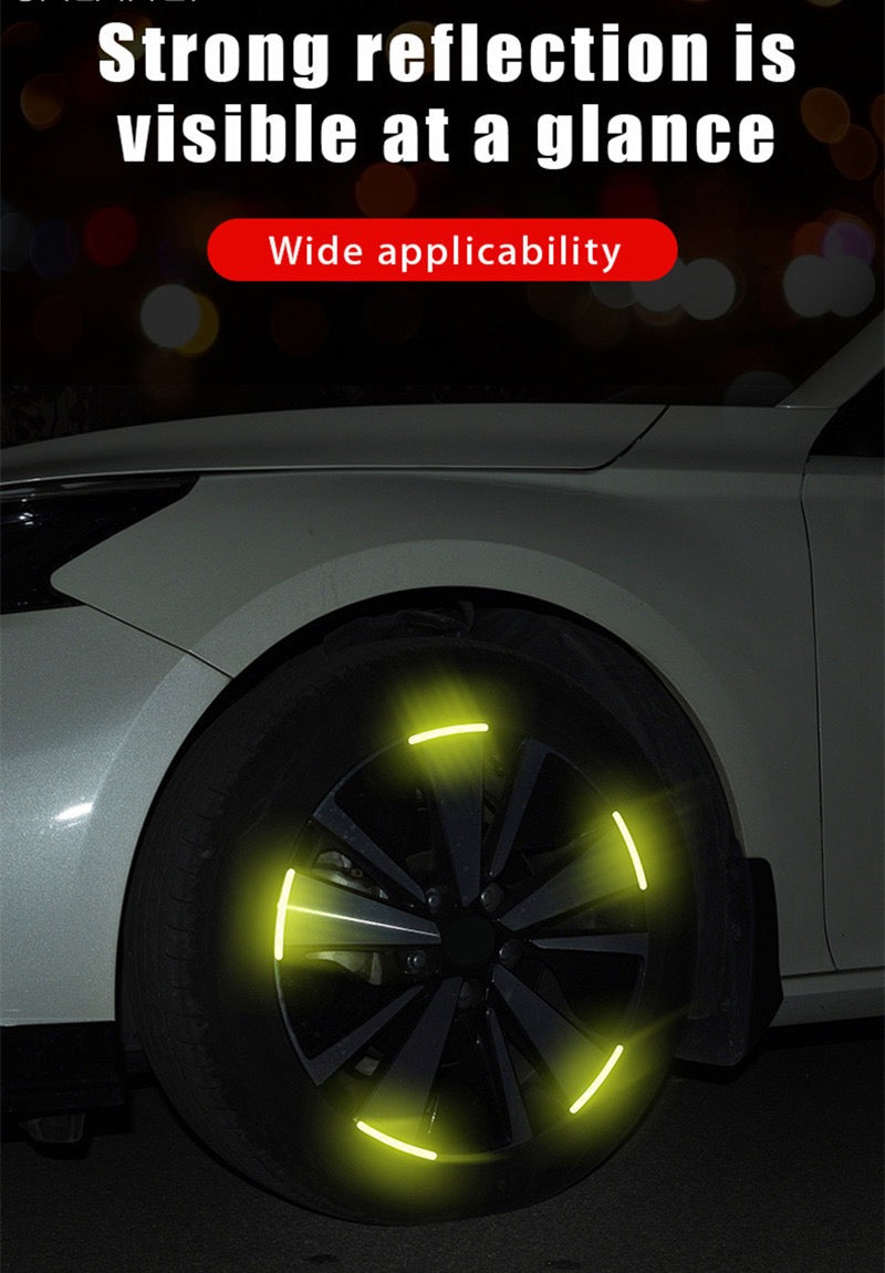Neon Sticker Rims Fluorescent Stickers For Car Wheels | SUPER CHERY