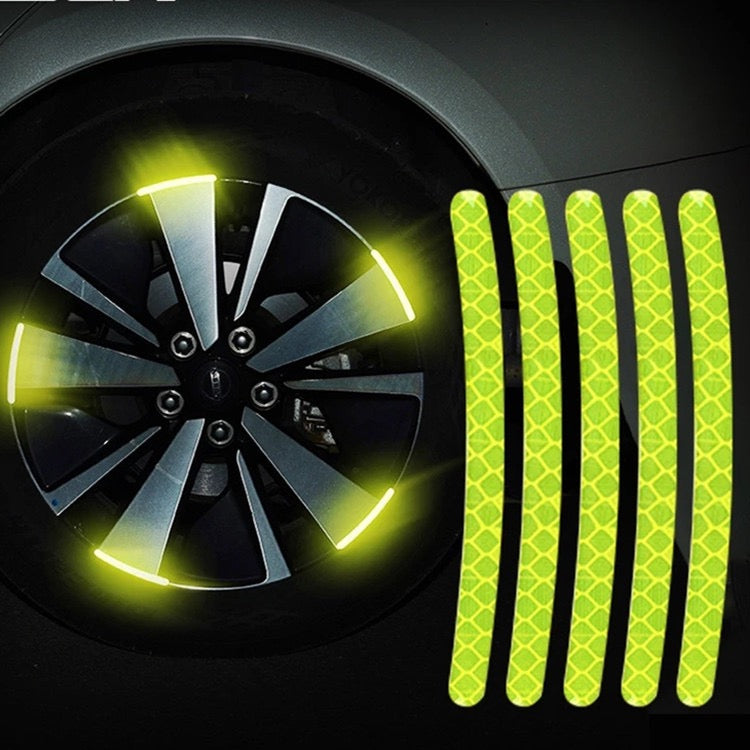 Neon Sticker Rims Fluorescent Stickers For Car Wheels | SUPER CHERY