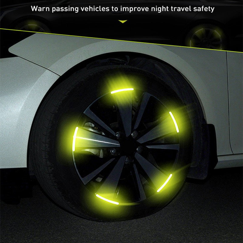 Neon Sticker Rims Fluorescent Stickers For Car Wheels | SUPER CHERY